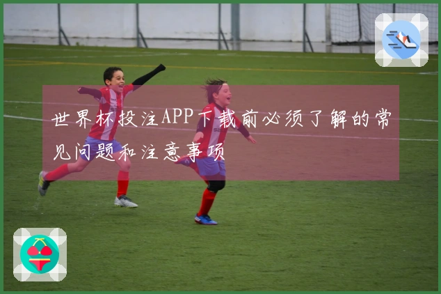 世界杯投注APP下载前必须了解的常见问题和注意事项